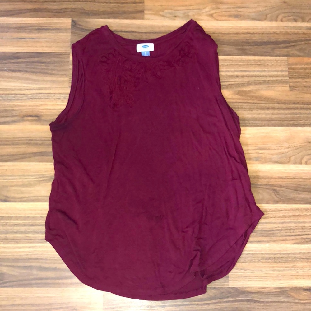 Burgundy Shirt